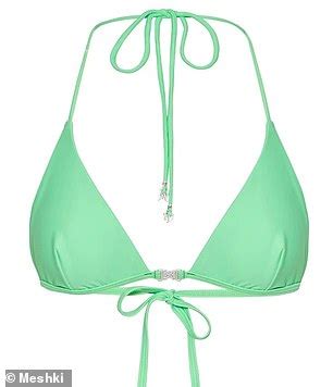 Sherri Chanel Green Bikini .